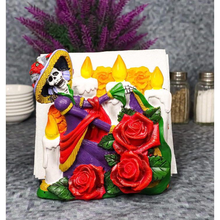 Rose on sale napkin holder